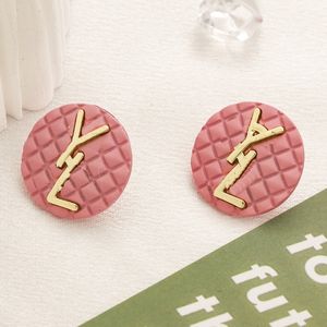 Oorbellen Designer Stud -oorbellen drie stijl charmes geschenk oorbellen ontwerp voor vrouwen verloving liefde reis sieraden nieuwe klassieke roestvrijstalen oorbel groothandel