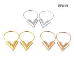 boucles d'oreilles célèbre marque classique en acier inoxydable 316L amour boucles d'oreilles vis boucles d'oreilles en cristal pour femmes hommes Couples bijoux fins en gros