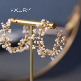 Boucles d'oreilles fxlry originaux faits à la main à la main à la main