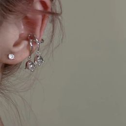 Boucles d'oreilles kadrufi lis de la vallée des boucles d'oreilles de la vallée des boucles d'oreilles pour femmes floral floral nopiercing coréen bijoux d'oreille 2023