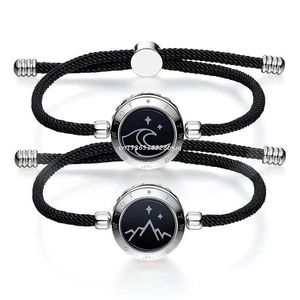 Oorbellen Ketting Dropship Lange afstand Paar Slimme armband Bluetooth-compatibele verbinding Oorbellen Drop Delivery Sieradensets Dhn8L