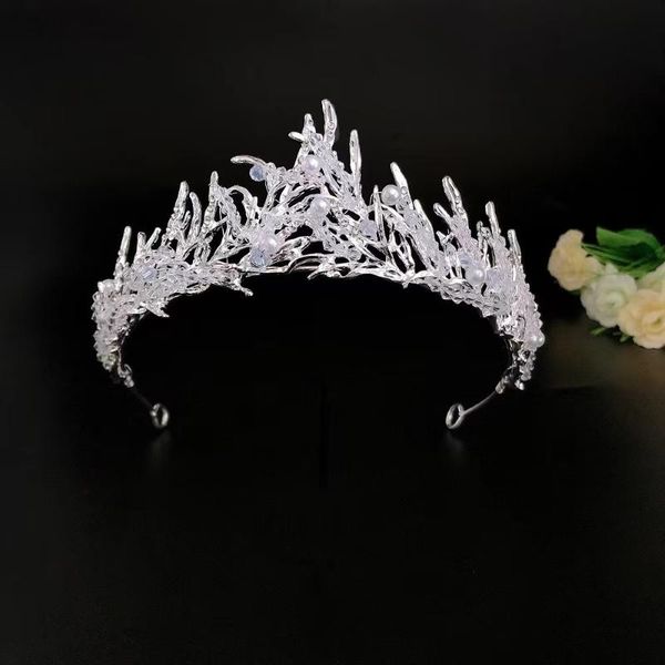 Brincos colar moda jóias de noiva coroa barroca strass tiara princesa casamento acessórios para o cabelo presente de aniversário brincos