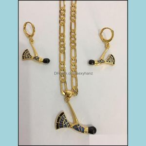 Oorbellen ketting sieraden sets png Afrika romantische bijl gouden mooie tas drop oor ring set voor vrouwen bruiloft bijoux geschenken levering 2021 w3sa