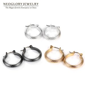 Boucles d'oreilles neoglory multiples trois paires de boucles d'oreilles de cerceau de mode pour femmes en gros grand cercle round bijoux 2020 new FA