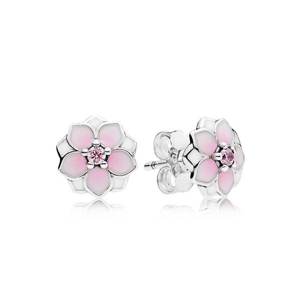 Boucles d'oreilles Womans Designer Flower Boucles d'oreilles peintes Stud Femme Fleur d'hibiscus Creative Festival Boucle d'oreille Filles Le plus beau cadeau d'anniversaire Bijoux