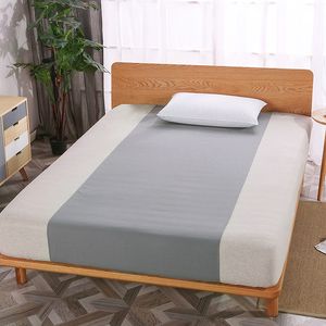 Aarding Originele Half Bed Blad 1 Stks 90 * 270cm Geleidend bacteriostatisch door Silver Yard en Nature Katoen 201113