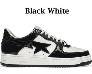 Designer Casual Chaussures Bapesta Outdoor Hommes Femmes Sta Plate-forme basse Noir Camo Bule Gris Noir Beige Baskets de sport en daim