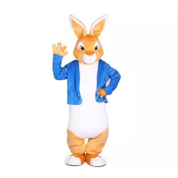 Costume de mascotte de lapin de pâques pour adulte, à porter pour le carnaval, Costume de fête de carnaval, 242O