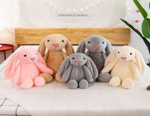 Pâques lapin en peluche jouet 35cm de dessin animé simulateur long oreille soft lapin en peluche en peluche en peluche pour enfants petite amie de Noël 4850608