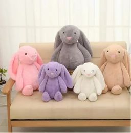 Lapin de pâques en peluche, simulateur de dessin animé, longue oreille, lapin doux, poupée, jouets pour enfants, anniversaire, noël, petite amie