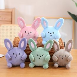 Pâques décompression en peluche poupées jouet lapin enfants presser en peluche jouet Vent décompression balle Couple cadeau