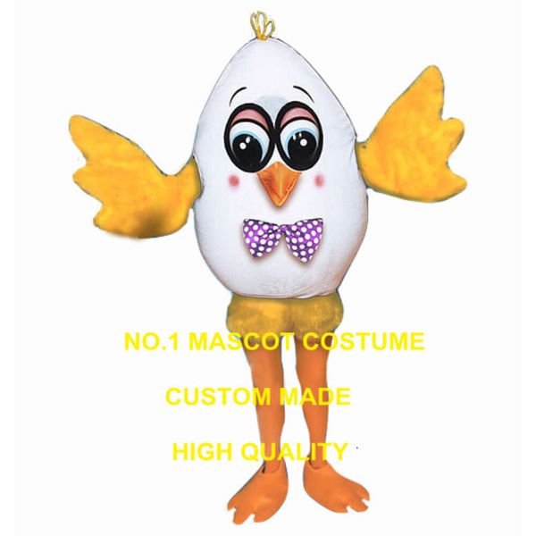 Costume de mascotte d'oeuf de Pâques en gros de taille adulte professionnel dessin animé poulet à œuf de poulet anime carnaval fantaisie déguise 2829 Costumes de mascotte