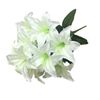 Easter Lily simulazione Wedding Lily favore Lily decorazione della Tabella di seta falso Fiore artificiale decorativa Flowers Corone