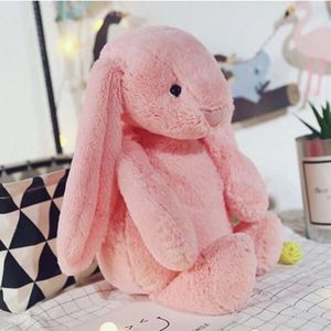 Easter Rabbit Bunny Ear pluche speelgoed zacht knuffelsdierspeelgoed 30 cm cartoon -poppen