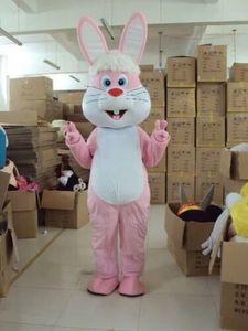 Costume de mascotte de lapin de Pâques Halloween Noël Fantaisie Fête Personnage de dessin animé Costume Adulte Femmes Hommes Robe Carnaval Unisexe Adultes