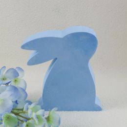 Pâques lapin en silicone Moule de bougie diy Donjon à la main cadeau de bougie parfumés moules de bougie en plâtre en béton moule à la maison décoration