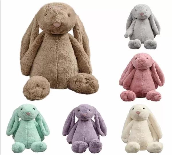 Lapin de Pâques doux en peluche poupée jouets 30 cm 40 cm dessin animé simulateur lapin oreille en peluche jouet pour enfants anniversaire petite amie cadeau 7749864