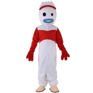 Traje de mascota blanco de Pascua Halloween Navidad fiesta de lujo personaje de dibujos animados traje adulto mujeres hombres vestido carnaval Unisex adultos