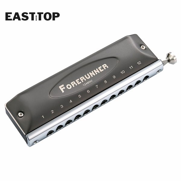 Easttop Harmonica Music Instruments Key of C 12 trous 48 TONES CHRATRAUX INSTRUMENTOS MUSICES CHRATRATIV