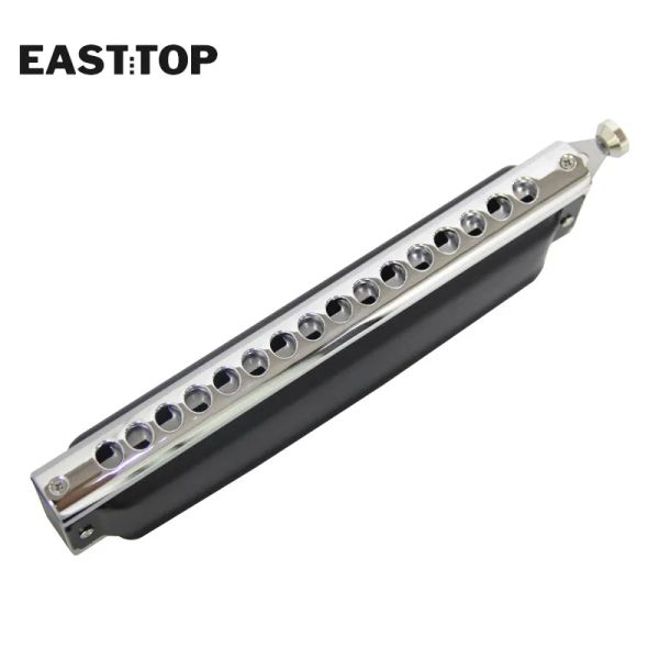 Easttop T16-64K 16 trous 64 tonalités chromatiques harmonica bouche organe Clé C.