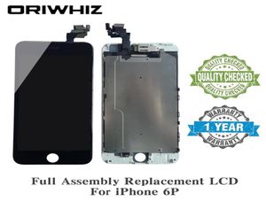 Écran LCD de remplacement facile à installer pour iPhone 6 Plus, Kit d'assemblage complet avec caméra avant, haut-parleur d'oreille, capteur de proximité Repai1755480