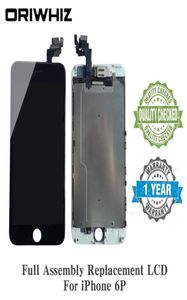 Reemplazo de pantalla LCD de fácil instalación para iPhone 6 Plus, kit de montaje completo con cámara frontal, altavoz, sensor de proximidad Repai8548963