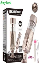 Easy Love 2 Télescopic Automatic Male Masturbator pour la machine sexuelle à manrotation Vale Vraie Velée Vibratrice Sex Toys for Men Gay Y12230513