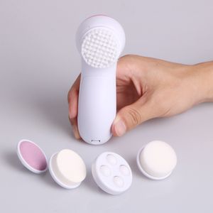 Facile à transporter 5 en 1 brosse nettoyante pour le visage électrique multifonction Spa soins de la peau appareil de beauté propre en profondeur