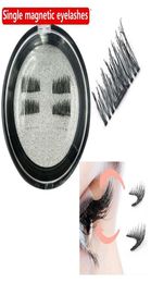 Contrôles des yeux magnétiques faciles à porter False de cils magnétiques simples Curl Fond Strip Fily Fake Eyels Eye REELS MAK8817044