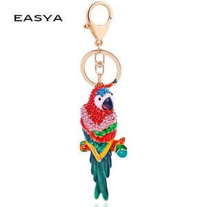 EASYA printemps décontracté multicolore perroquet voiture porte-clés sac suspendus accessoires pour filles femmes ou hommes porte-clés 240315