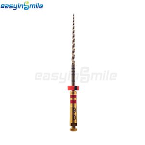 EasyInsmile 6File / Pack Dental Endo Rotary Files x3-Pro Gold Taper Niti Endodontic Files moteur Utiliser les fichiers 21/21 / 31 mm flexible