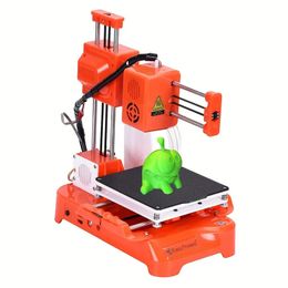 EasyThreed Mini Impresora 3D K7 Para Principiantes Tecnología Extrusora Mejorada Pequeña Impresora 3D Calentamiento Rápido Bajo Ruido Con Filamento PLA Gratis Tamaño de Impresión 4"x4"x4"