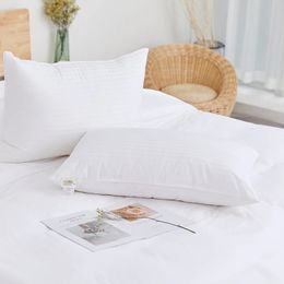 Easyum 48*74cm 19*30in Satijnweven 100% polyester decoratief bed slaaphals kussenkussen voor thuisbank 240415