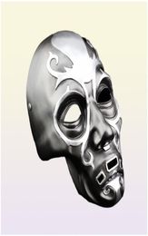 Eater Mask Cosplay Malfoy Lucius Mask Halloween Horror Bar Party Masquerade Costume accessoires Resin Mask Helmet 2009294697436