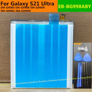 EB-BG998ABY 5000mAh Batterie de téléphone pour Samsung Galaxy S21 Ultra S21ultra 5G G998 SM-G9980 SM-G998B SM-G998N SM-G998U SM-G998W