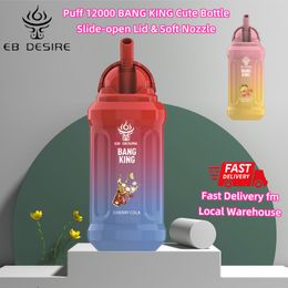 EB DESIRE 15k bouffée 12000 15000 Puff 12k bouffées bang king vapes EU US entrepôt vape jetable 12k 23ml pod 650mAh couvercle coulissant à venir bouffée 20k vaper 15000 poco 10000