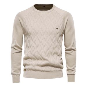 EBAIHUI solide hommes chandails nouveau automne et hiver à manches longues hommes vêtements Cardigans Argyle Style Vintage hommes vêtements pull