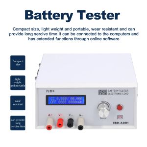 EBC-A20/EBD-A20H-batterijtester 30V 20A 200W Multi Direct Current Electronic Load Distresser Support PC Online softwarebesturing