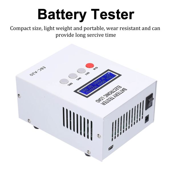 Testeur de batterie EBC-A20 / EBD-A20H 30V 20A 85W Batteries au lithium Test 5A RECHARGE 20A Prise en charge de décharge Contrôle du logiciel en ligne