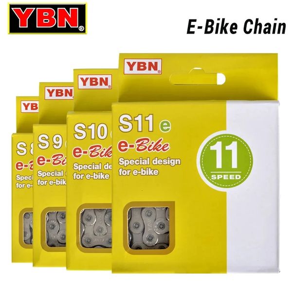 EBIKE ybn 812 vitesses vélo électrique haute résistance chaîne antirouille pour SHIMANO SRAM système variable volant d'inertie vélo 240118