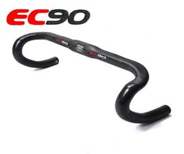 EC90 NOUVEAU plus récent 1 PC FIBRE DE CARBON FIBRE DU MOCIDE DE ROAD MATTE MATTE BLACH CURVES BARS POIGNE DU PORTE 3K MATT NOIR 318380MM8061841