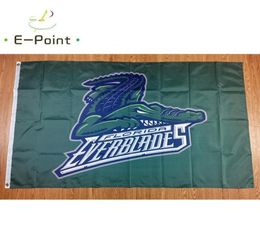 ECHL Florida Everblades Flag 35ft 90cm150cm Panalador de poliéster Decoración Voladora de jardín de casas Regalos festivos 5614627