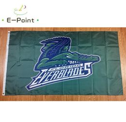 ECHL Florida Everblades Flag 35ft 90cm150cm Polyester Banner Decoration Flying Home Garden Festive Cadeaux 5267383