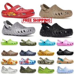 Echo Sandals Designer Classic Clog Sandal Slides Slippers Mens Women Kids Platform Slide Clogs Bayaband Slip-on Flip Flops Sliders Shoe 35-46