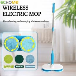 Echome Wireless Electric Mop Cleaner Momelhed Charge Handheld Charging Hand Automatic Automaticless Nettoying Mopping Machine Sweeper 240508
