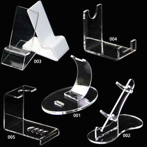 Présentoir électronique mod stands cas rack batterie acrylique clair vitrine support d'étagère