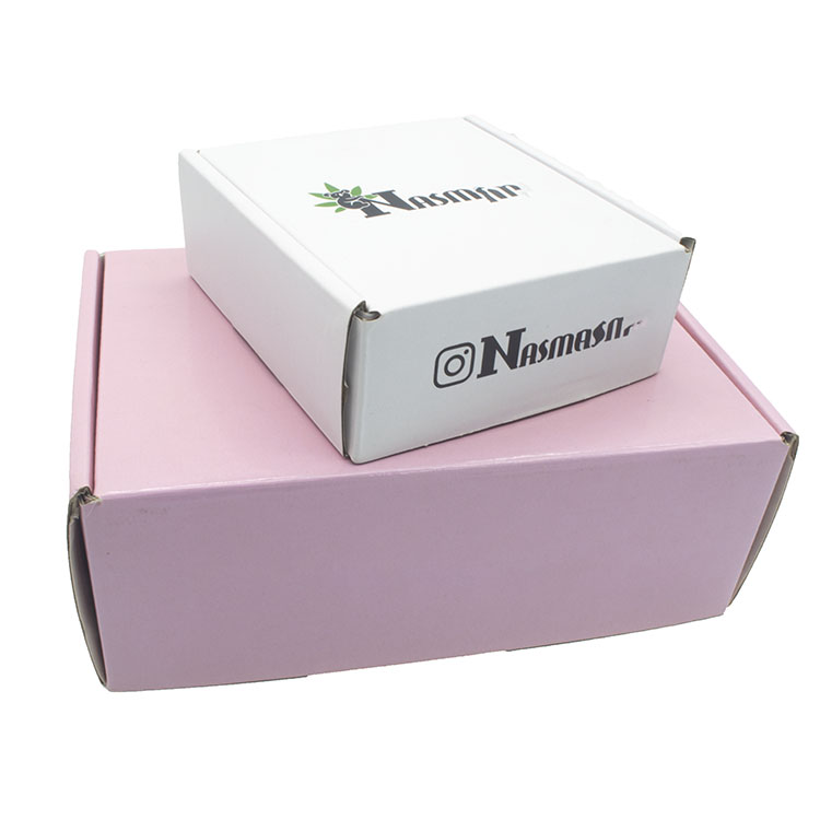 Ekologiczne skrzynki pocztowe Niestandardowe dostawa kurierska pudełko papierowe pudełka papierowe z logo