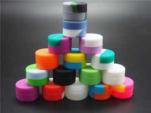 Récipients en silicone 500X Pots antiadhésifs écologiques pour fumer pot de cire dab 3 ml