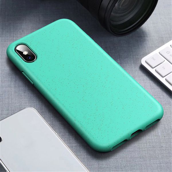 Coque de téléphone dégradable et résistante aux chocs, écologique, étanche, pour Samsung Galaxy A52 S9 S10 S20 S21 Ultra, 2022