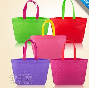 Bolsas de compras reutilizables ecológicas, tela de tela, embalaje de comestibles, bolsa reciclable, diseño Simple alto, bolso de mano saludable, bolsas de regalo de moda